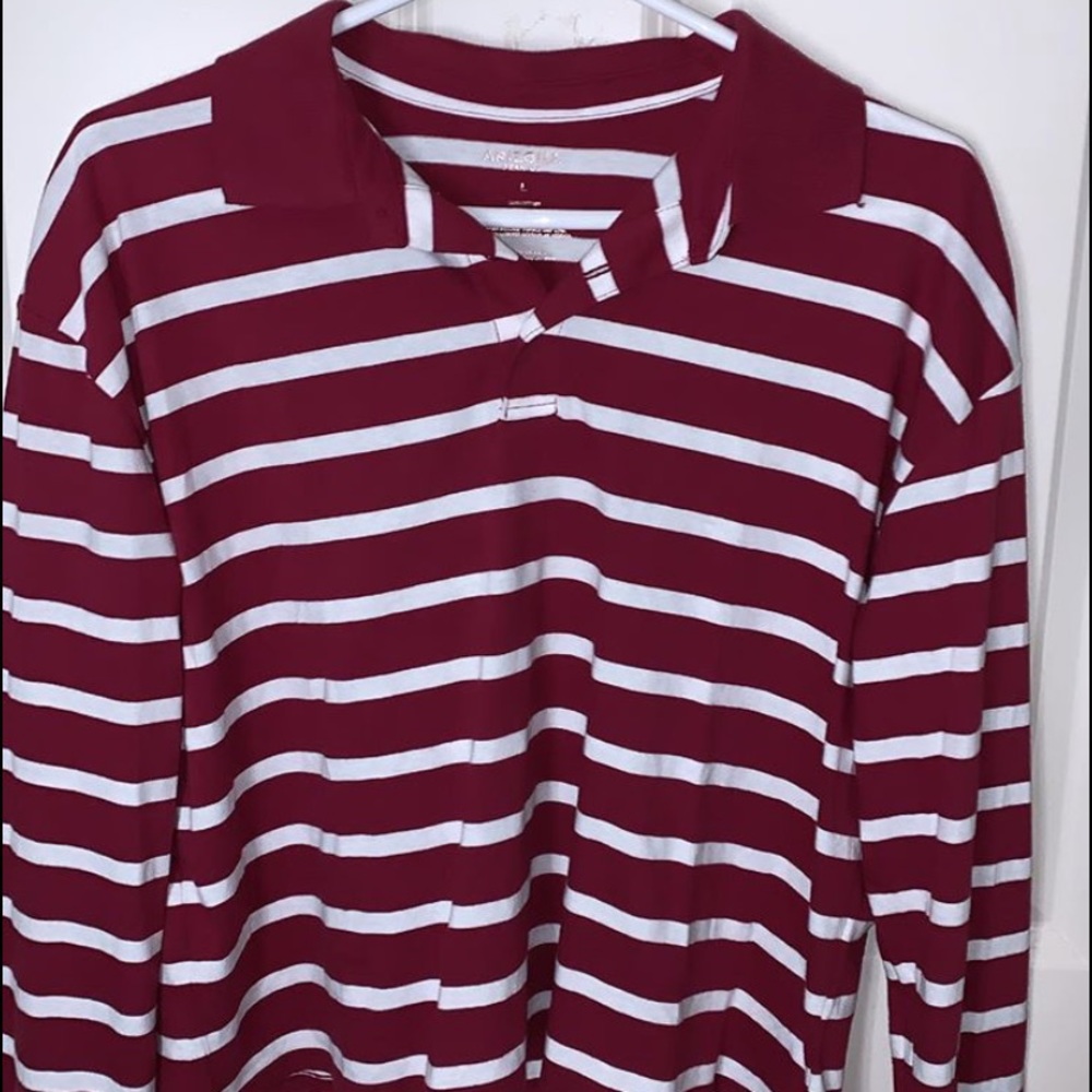 Collared long sleeve